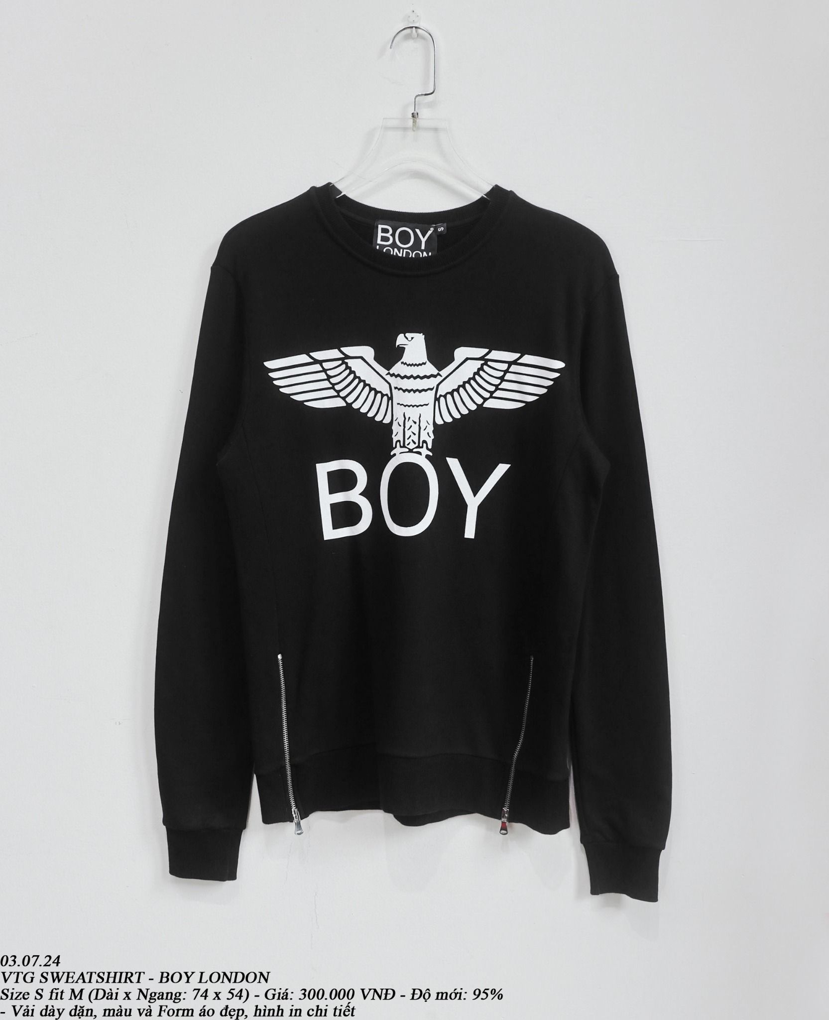  03.07.24 - VTG SWEATSHIRT - BOY LONDON 