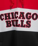  03.06.24 - VTG JERSEY QUATER ZIP PULLOVER HOODIE - NBA CHICAGO BULLS 