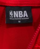  03.06.24 - VTG JERSEY QUATER ZIP PULLOVER HOODIE - NBA CHICAGO BULLS 