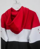  03.06.24 - VTG JERSEY QUATER ZIP PULLOVER HOODIE - NBA CHICAGO BULLS 