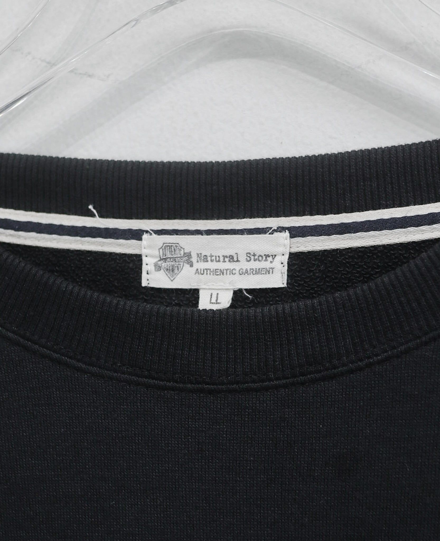  03.07.24 - VTG LAYERED SWEATSHIRT - NATURAL STORY 