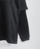  03.07.24 - VTG LAYERED SWEATSHIRT - NATURAL STORY 