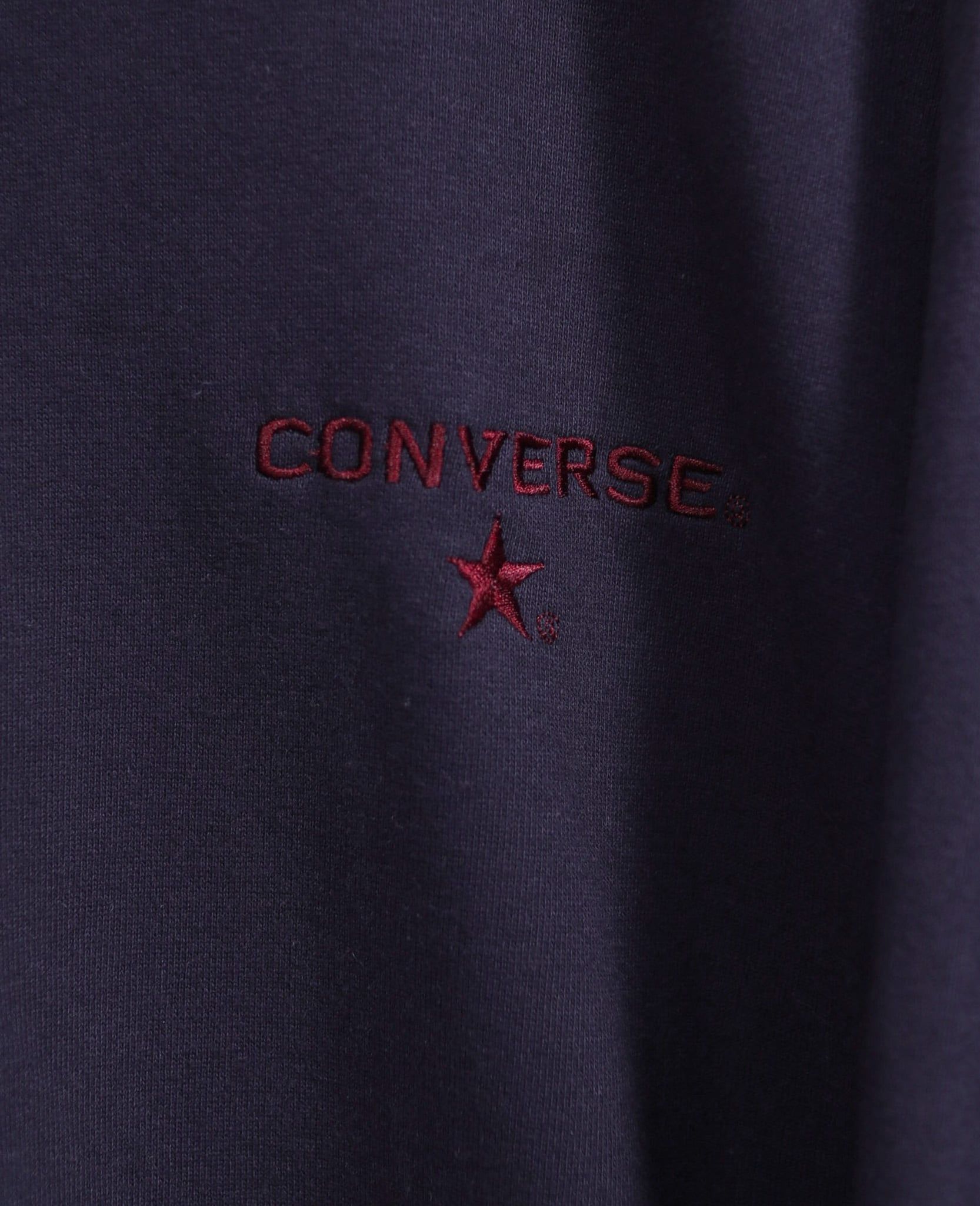  03.07.24 - VTG OVERSIZED ZIP NECK SWEATSHIRT - CONVERSE 90s 