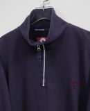  03.07.24 - VTG OVERSIZED ZIP NECK SWEATSHIRT - CONVERSE 90s 