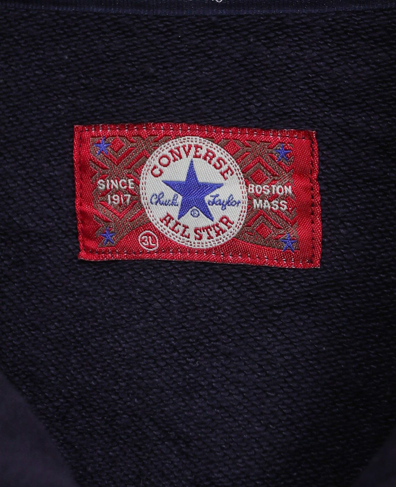  03.07.24 - VTG OVERSIZED ZIP NECK SWEATSHIRT - CONVERSE 90s 