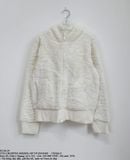  03.06.24 - VTG CROPPED SHERPA ZIP UP HOODIE - UNIQLO 