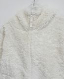  03.06.24 - VTG CROPPED SHERPA ZIP UP HOODIE - UNIQLO 