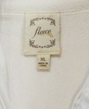  03.06.24 - VTG CROPPED SHERPA ZIP UP HOODIE - UNIQLO 