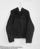  03.06.24 - VTG CROPPED SHERPA ZIP UP HOODIE - HEATHY KAREN 