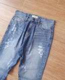  06.26.24 - VTG DROPCROTCH DENIM PANTS - ME MYSELF 