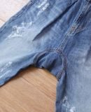  06.26.24 - VTG DROPCROTCH DENIM PANTS - ME MYSELF 