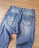  06.26.24 - VTG DROPCROTCH DENIM PANTS - ME MYSELF 