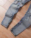  06.26.24 - VTG DESTROYED SKINNY  DENIM PANTS - STWR 