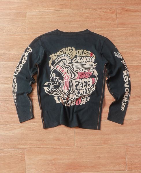  07.18.24 - VTG LONGSLEEVE SHIRT - BIKE 
