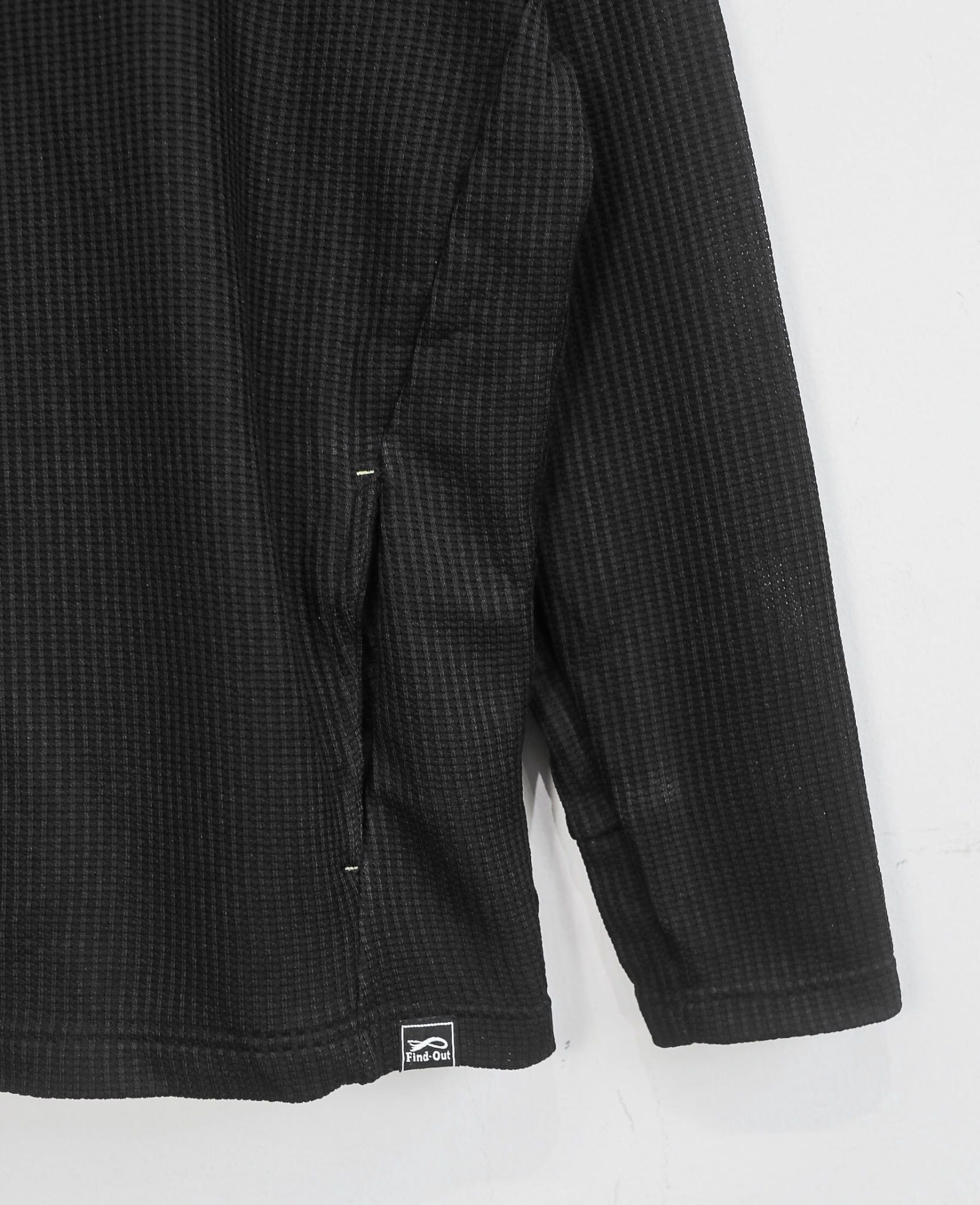  06.25.24 - VTG WAFFLE LONGSLEEVE SHIRT - FIND OUT 