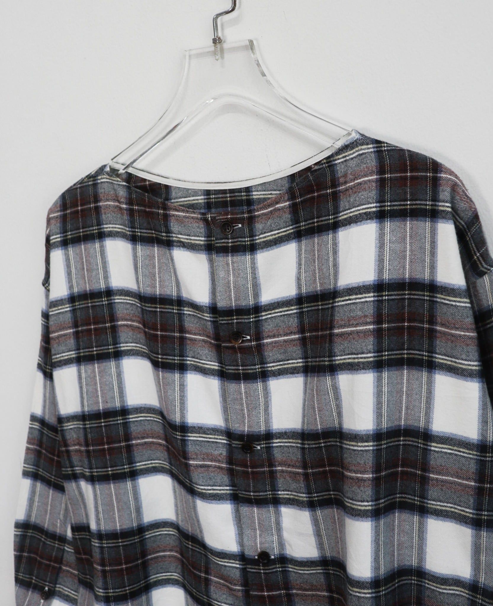  03.12.24 - VTG PIJAMA BUTTON UP SHIRT 