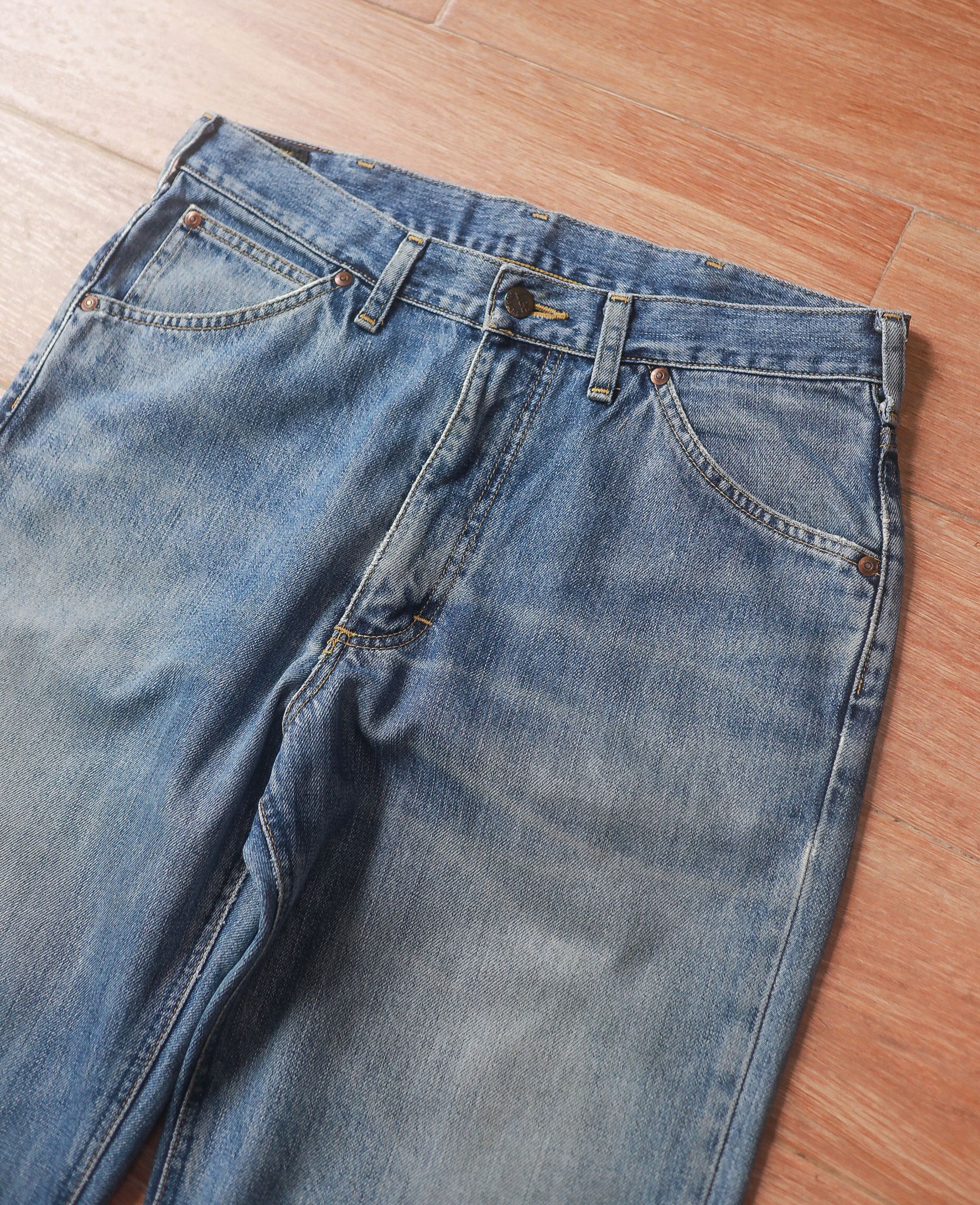  07.20.24 - VTG DENIM PANTS - LEE RIDERSS 