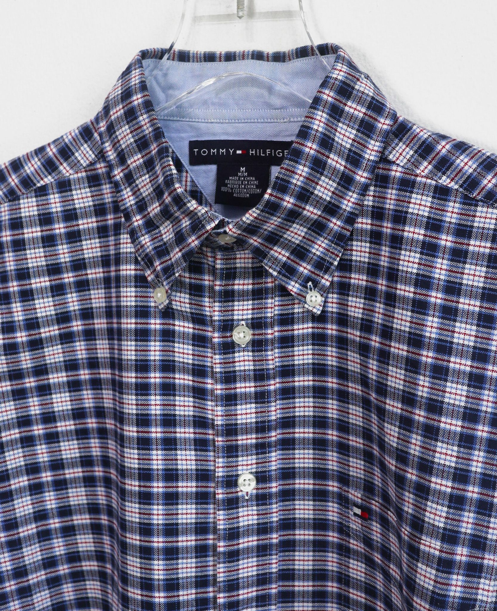 03.12.24 - VTG BUTTON UP SHIRT - TOMMY HILFIGER 