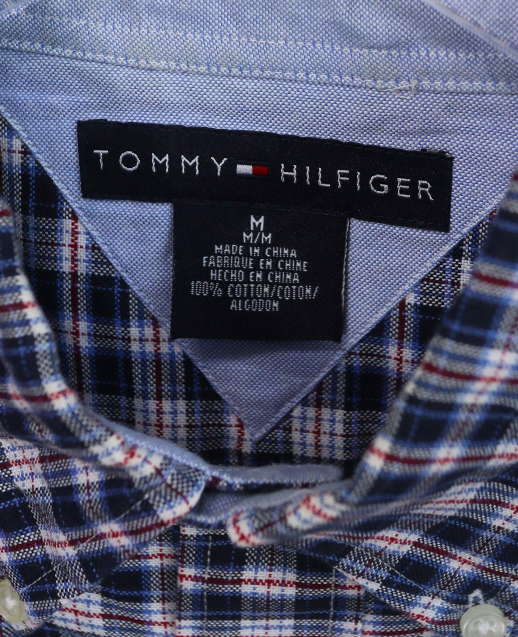  03.12.24 - VTG BUTTON UP SHIRT - TOMMY HILFIGER 
