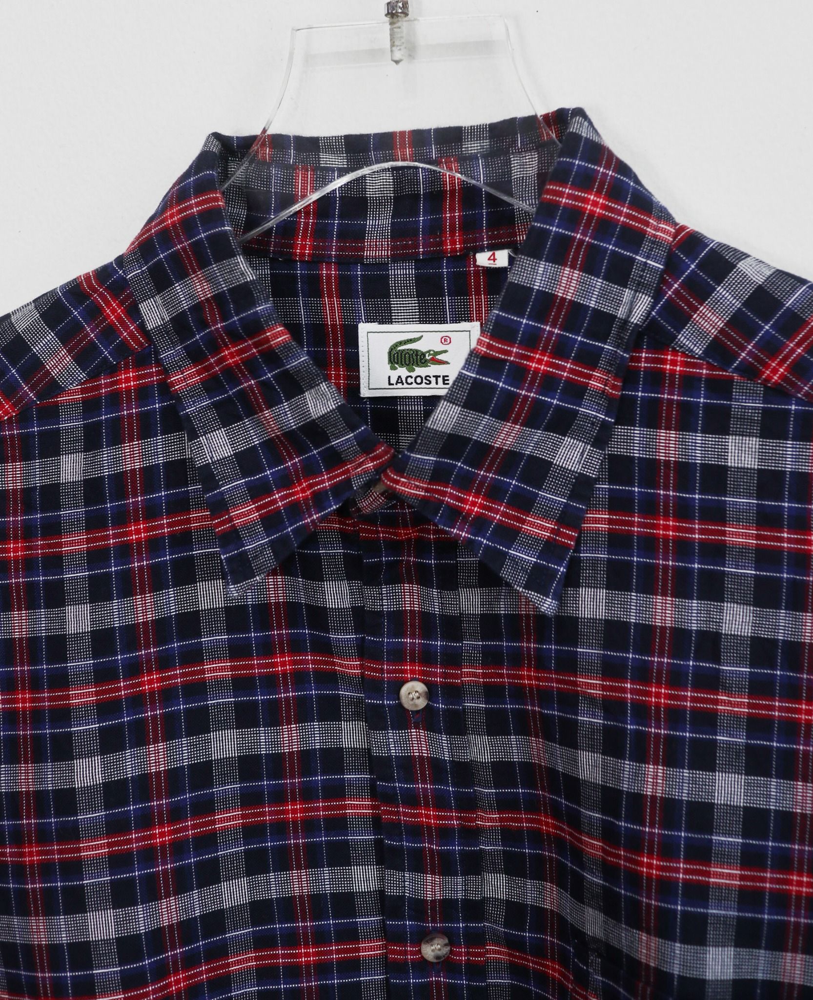 03.12.24 - VTG BUTTON UP SHIRT - LACOSTE 