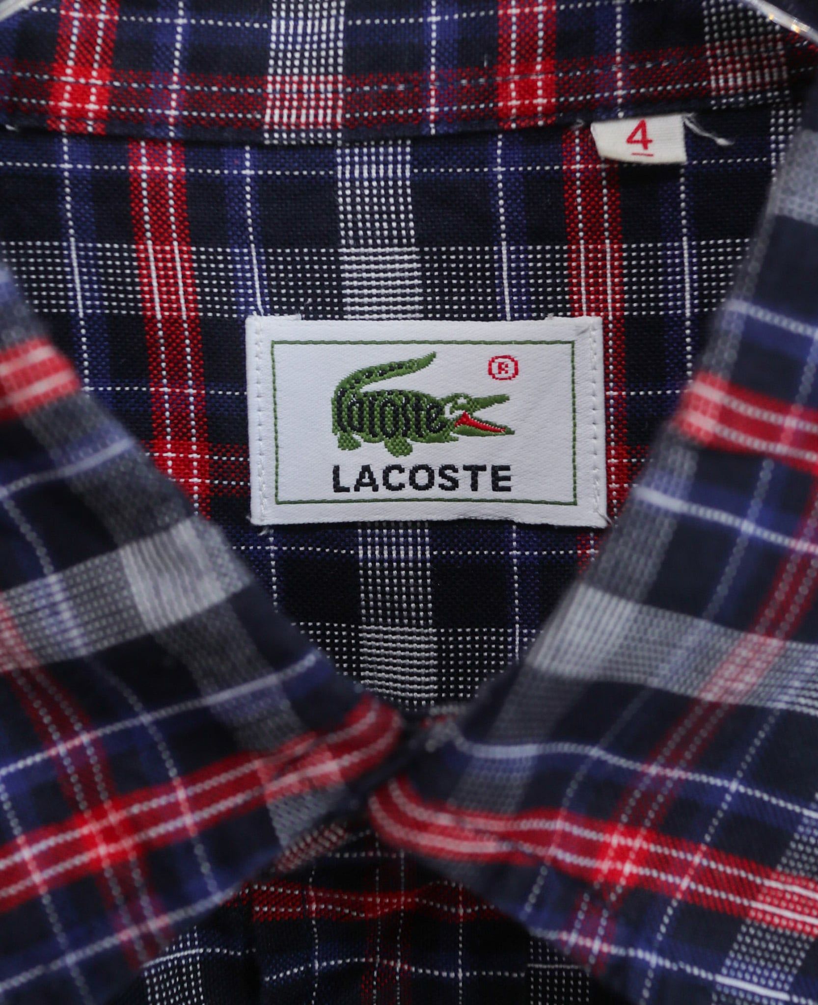  03.12.24 - VTG BUTTON UP SHIRT - LACOSTE 