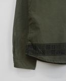  03.12.24 - VTG TWILL MILITARY BUTTON UP SHIRT - HERITAGE STONE 