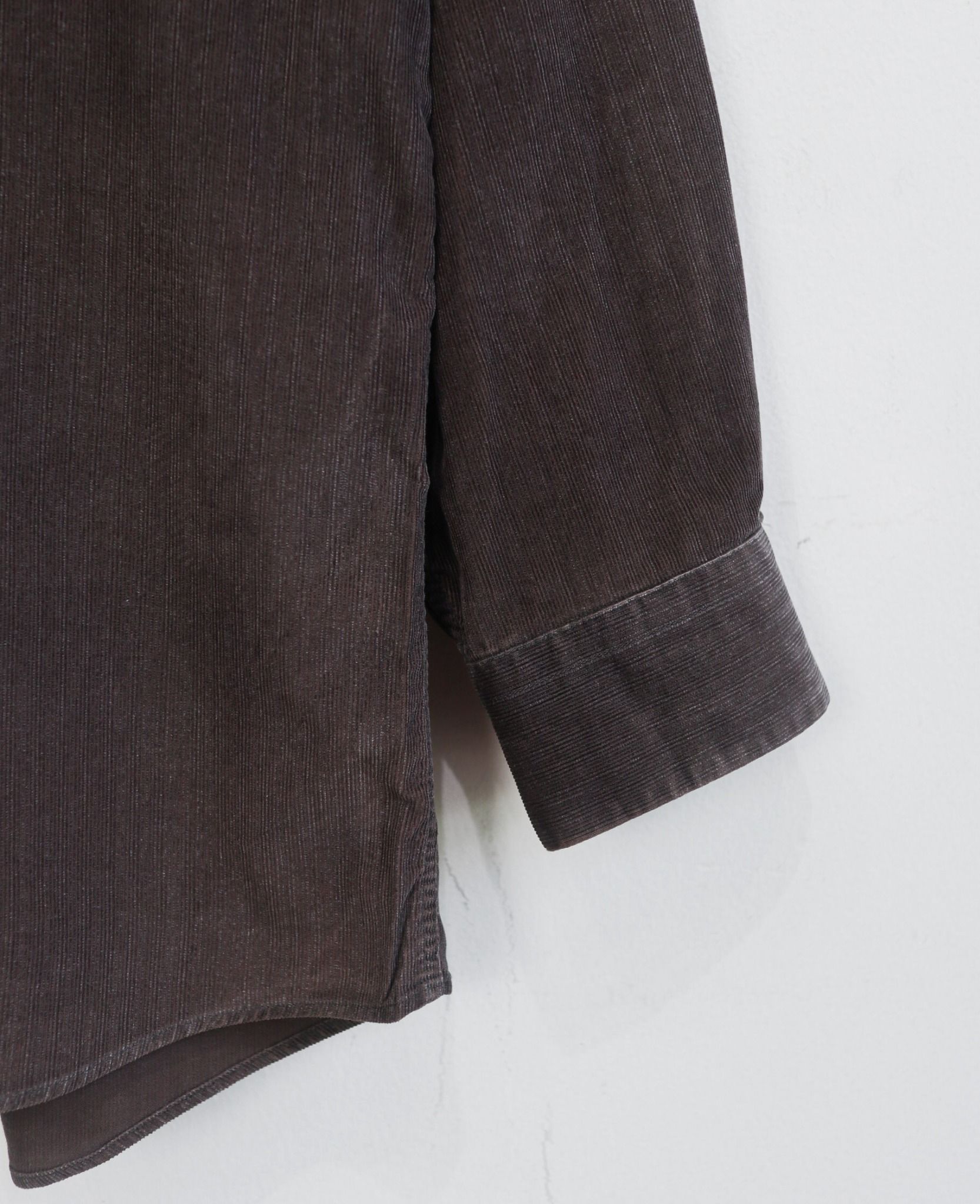  03.12.24 - VTG CORDUROY BUTTON UP SHIRT - YVES SAINT LAURENT 