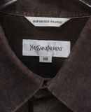  03.12.24 - VTG CORDUROY BUTTON UP SHIRT - YVES SAINT LAURENT 