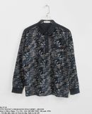  06.25.24 - VTG VELVET LONGSLEEVE SHIRT - HILTON 