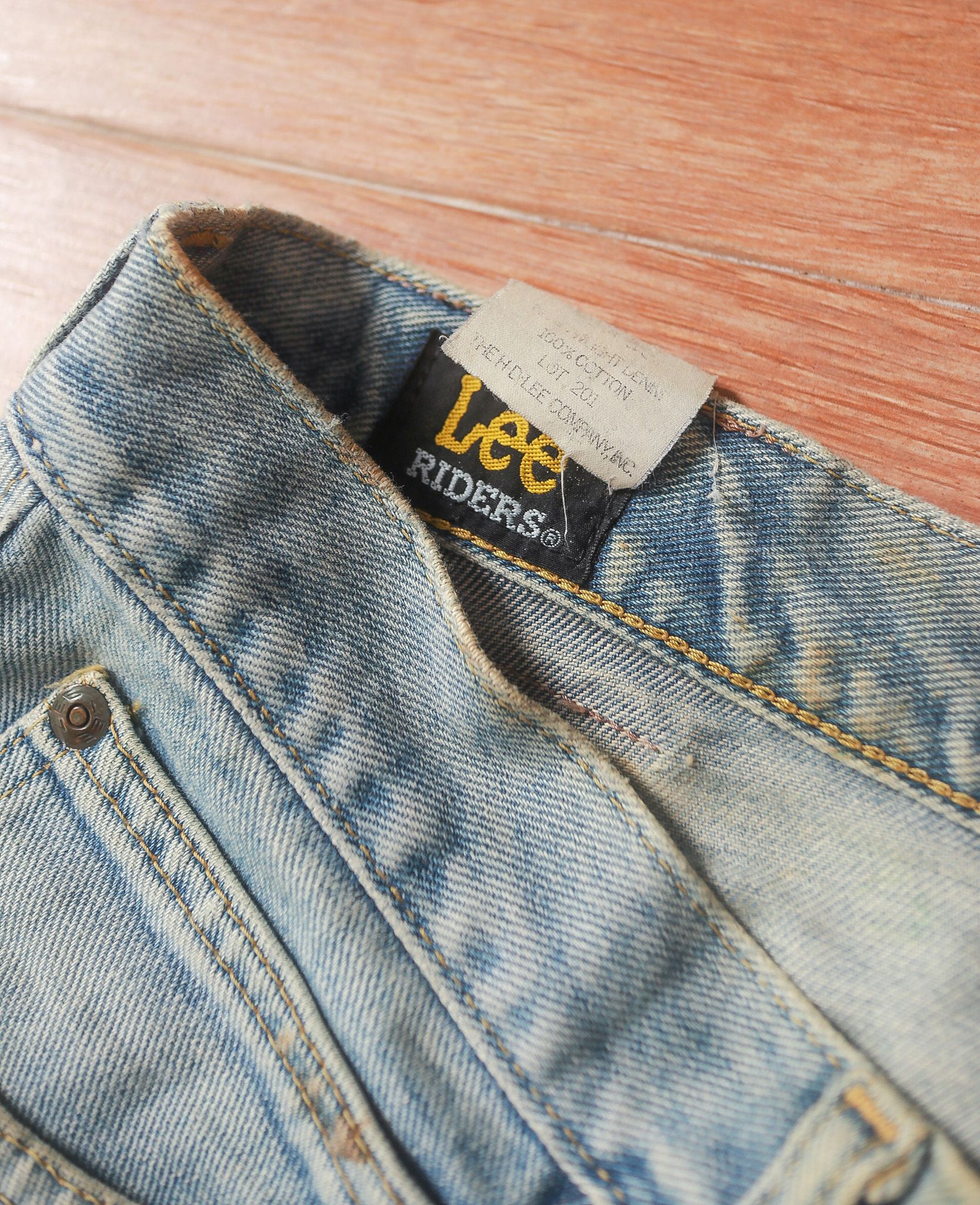  07.20.24 - VTG DENIM PANTS - LEE RIDERS 