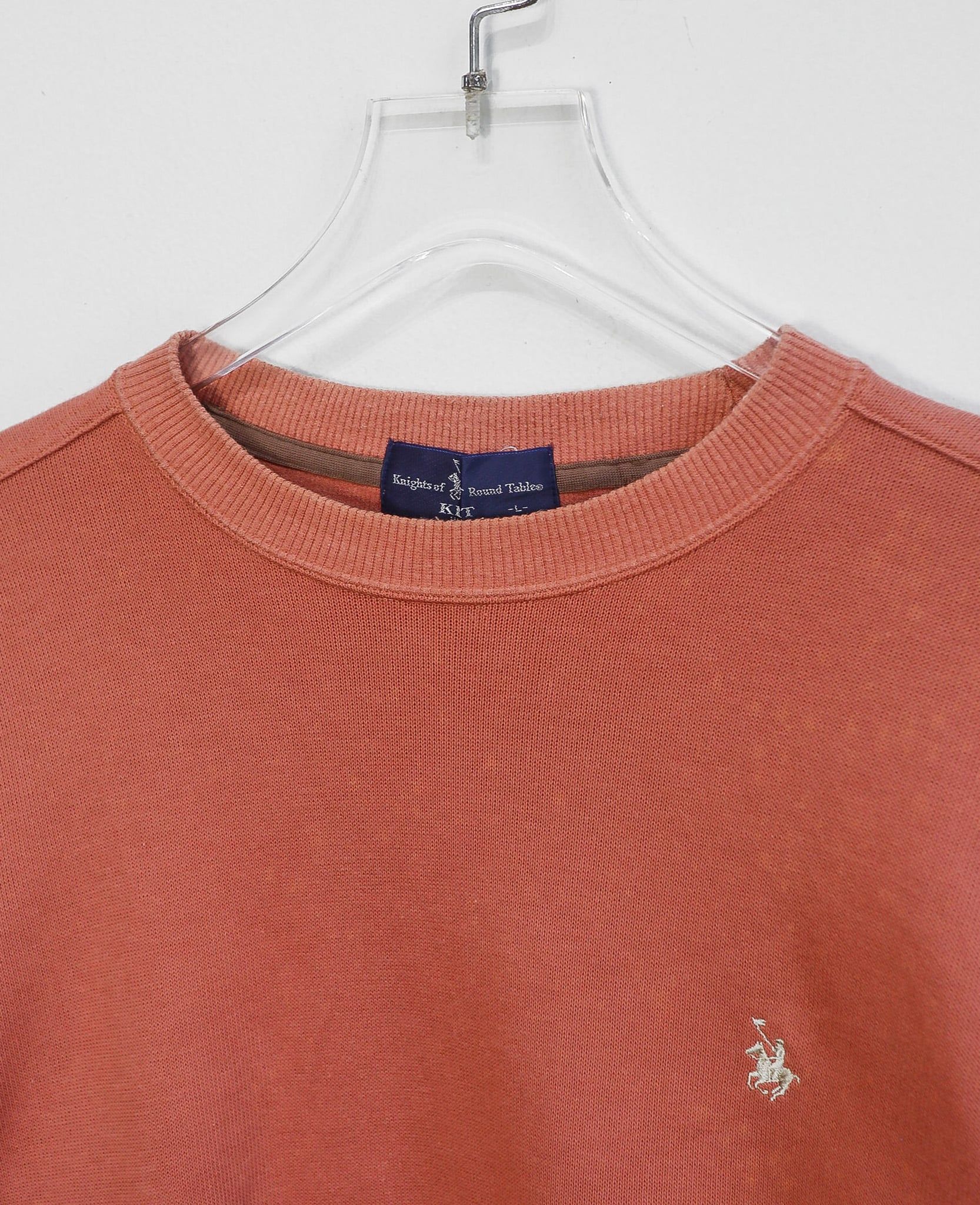  06.25.24 - VTG LONGSLEEVE SHIRT - KNIGHT OF ROUND TABLE 