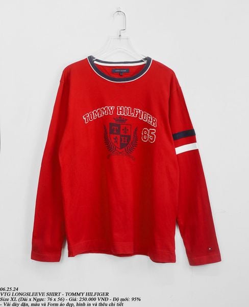  06.25.24 - VTG LONGSLEEVE SHIRT - TOMMY HILFIGER 