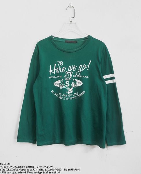  06.25.24 - VTG LONGSLEEVE SHIRT - THRUXTON 