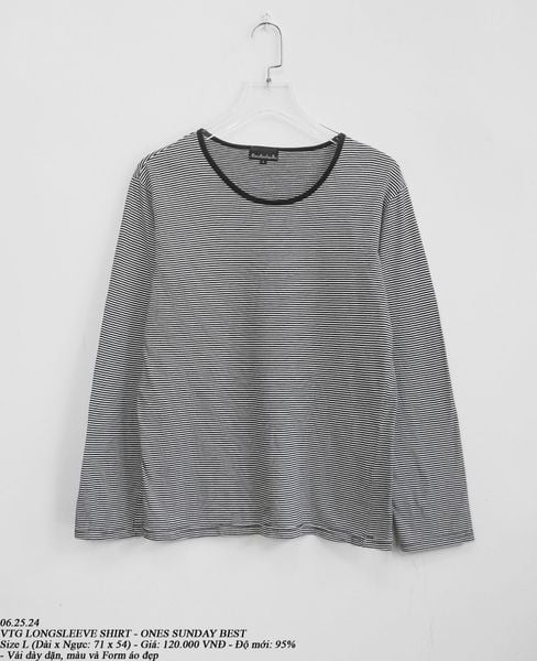  06.25.24 - VTG LONGSLEEVE SHIRT - ONES SUNDAY BEST 