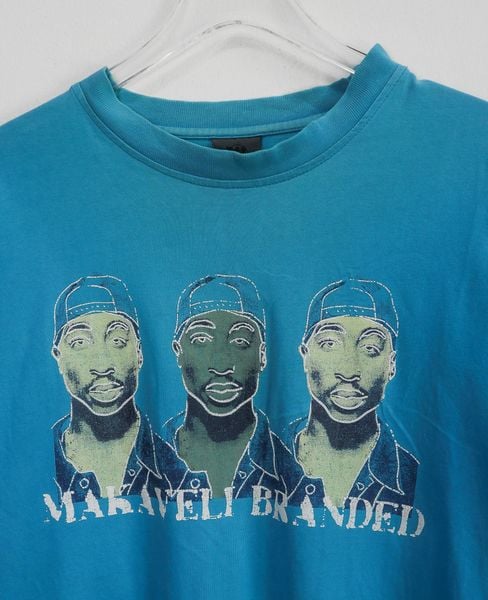  06.25.24 - VTG LONGSLEEVE SHIRT - MAKAVELI by TUPAC SHAKUR 