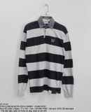  07.19.24 - VTG LONGSLEEVE POLO SHIRT - NARCOTIC 