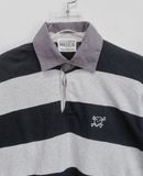  07.19.24 - VTG LONGSLEEVE POLO SHIRT - NARCOTIC 