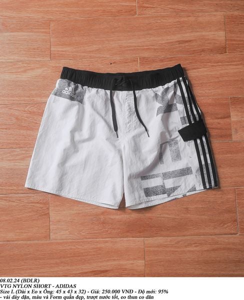  08.02.24 - VTG NYLON SHORT - ADIDAS 
