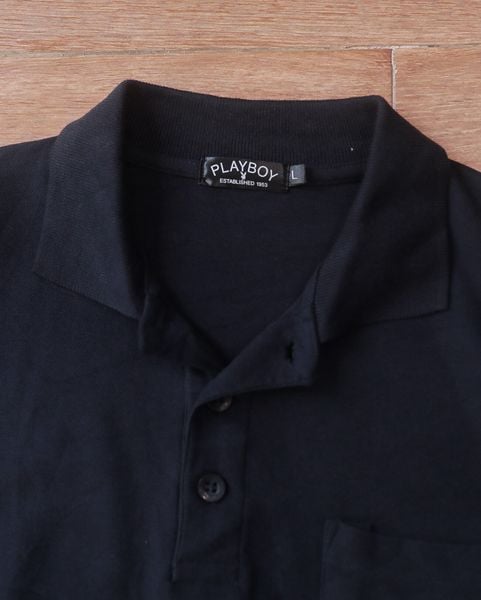  08.01.24 - VTG POLO SHIRT - PLAYBOY 