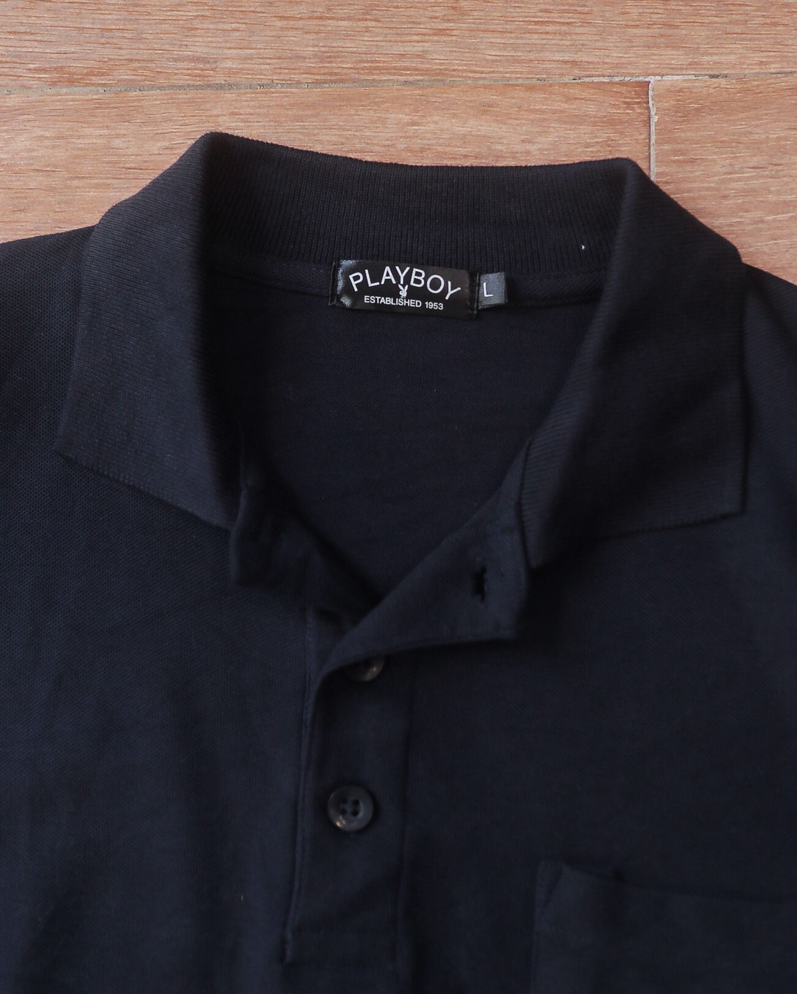  08.01.24 - VTG POLO SHIRT - PLAYBOY 