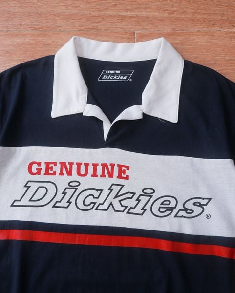  08.01.24 - VTG LONGLINE POLO SHIRT - DICKIES 