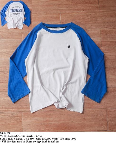  08.01.24 - VTG LONGSLEEVE SHIRT - MLB 