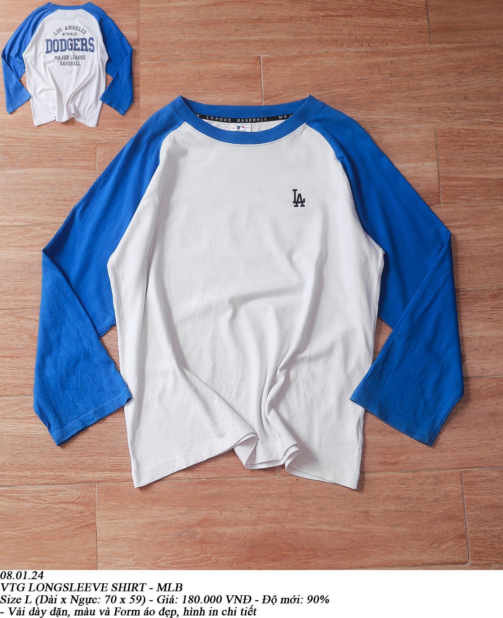  08.01.24 - VTG LONGSLEEVE SHIRT - MLB 
