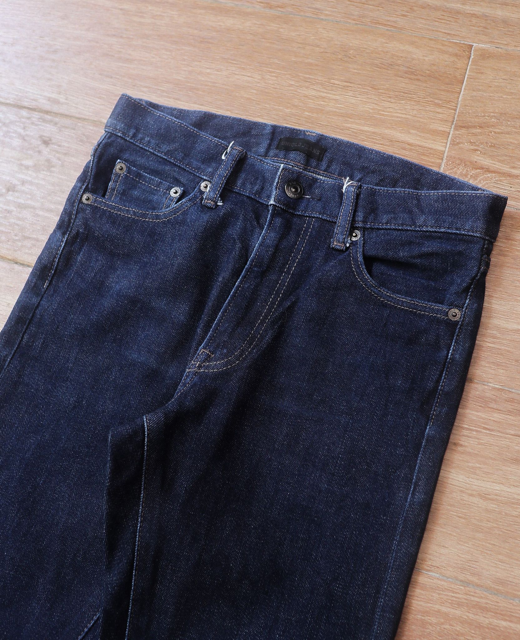  08.04.24 - VTG SELVEDGE SKINNY DENIM PANTS - UNIQLO JEANS 