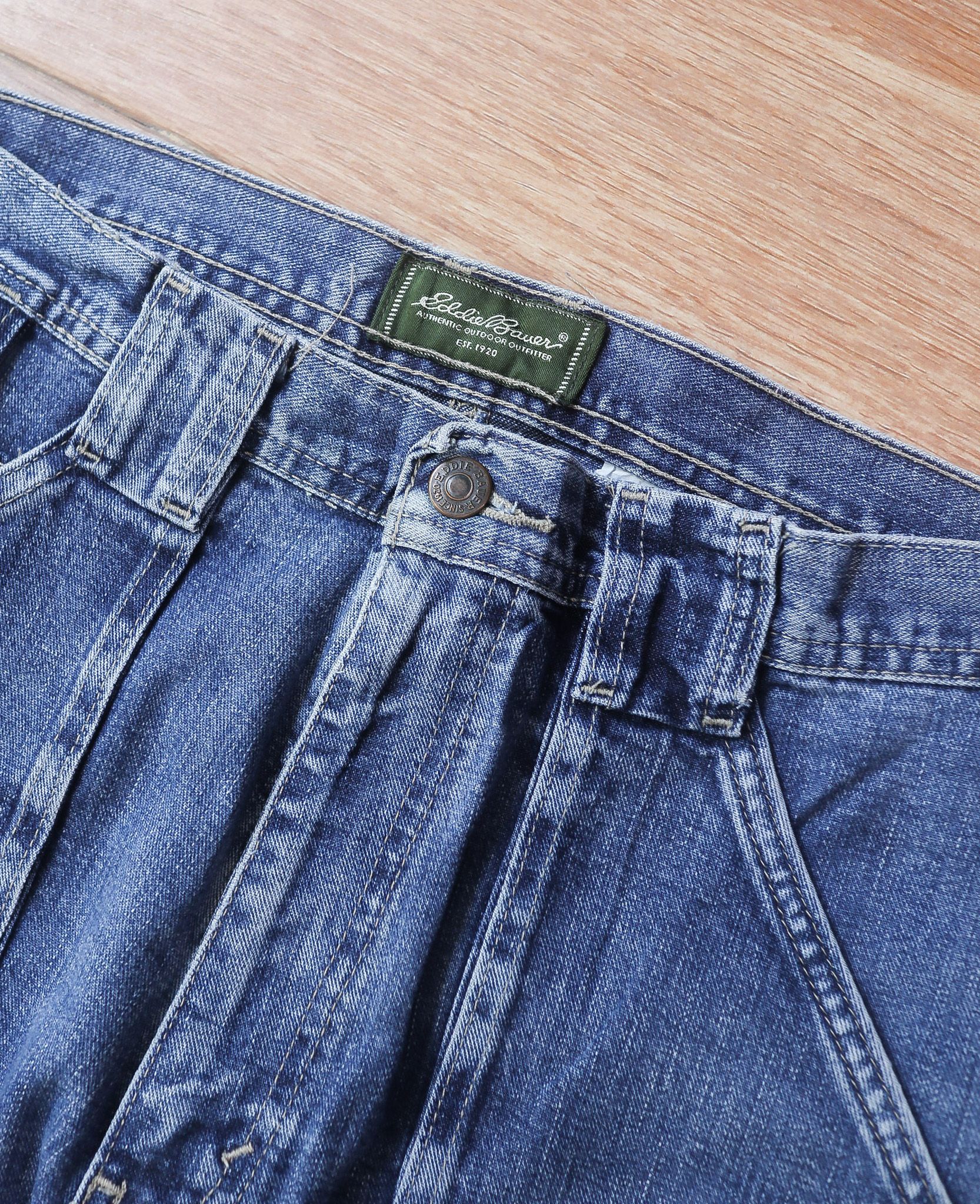  08.04.24 - VTG WORK DENIM PANTS - EDDIE BAUER 