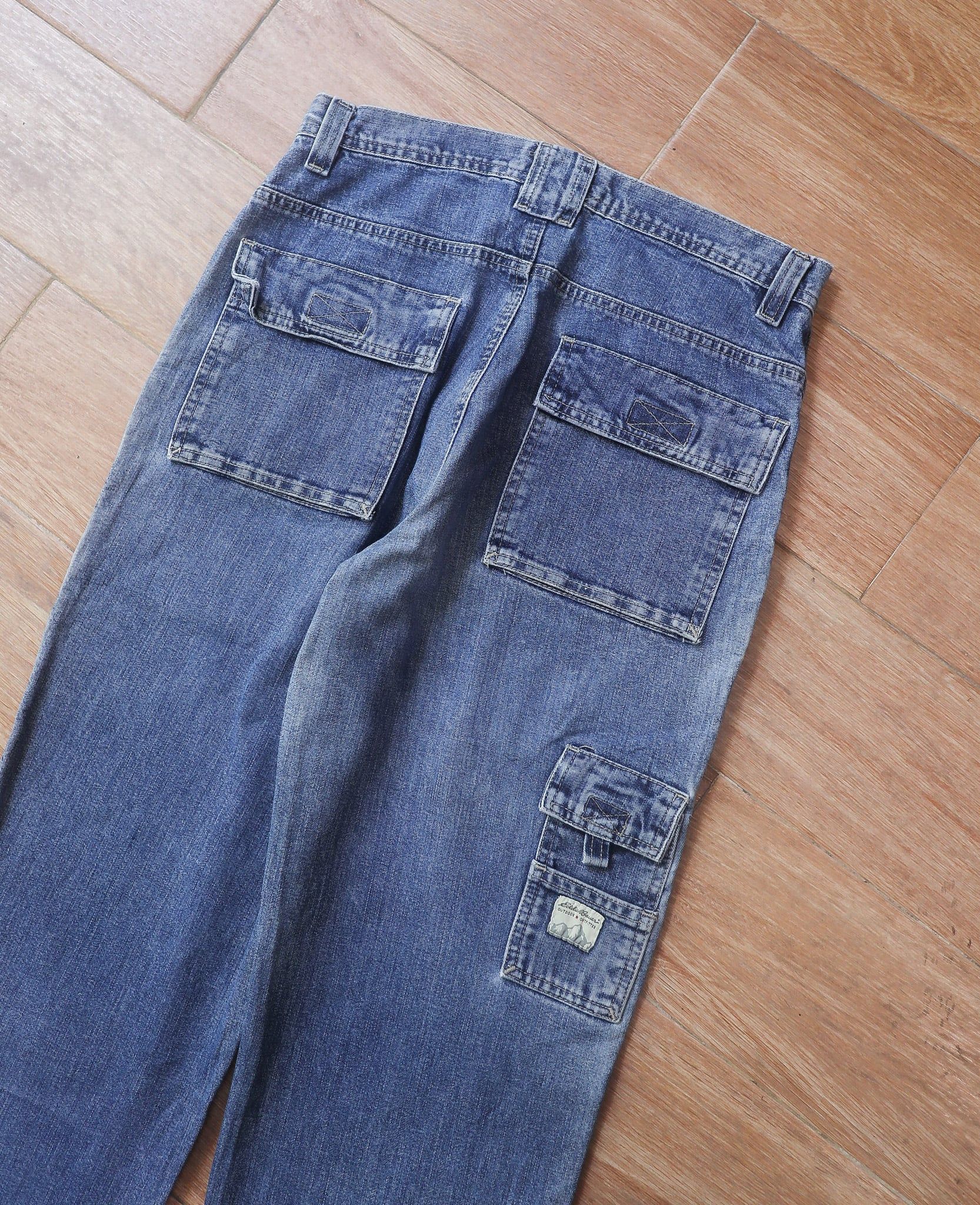  08.04.24 - VTG WORK DENIM PANTS - EDDIE BAUER 