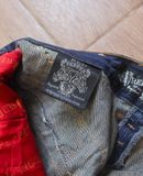  08.04.24 - VTG PUNK DENIM PANTS - RED PEPPER 