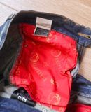  08.04.24 - VTG PUNK DENIM PANTS - RED PEPPER 