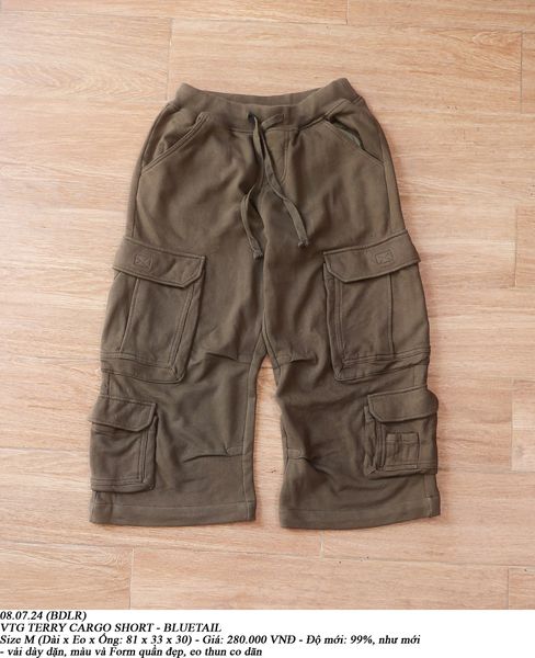  08.07.24 - VTG TERRY CARGO SHORT - BLUETAIL 