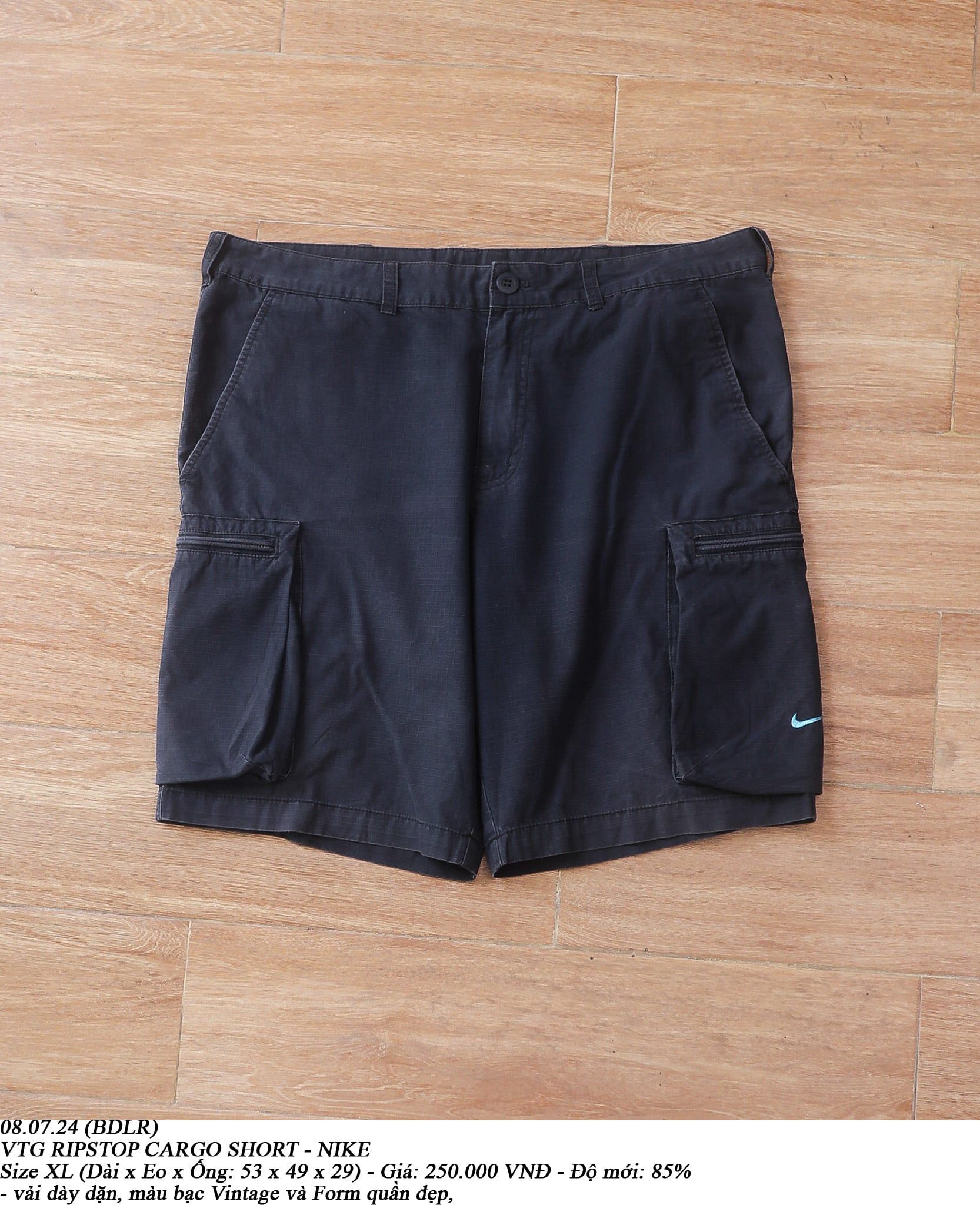  08.07.24 - VTG RIPSTOP CARGO SHORT - NIKE 